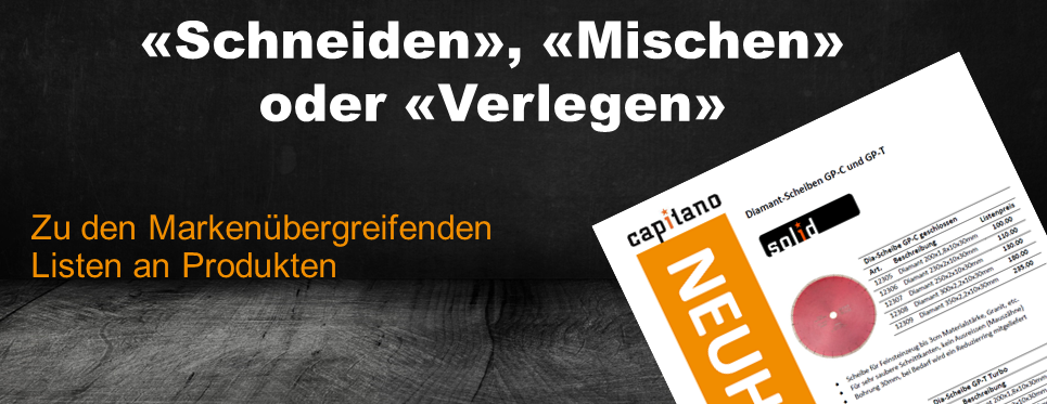 Neuheiten capitano AG